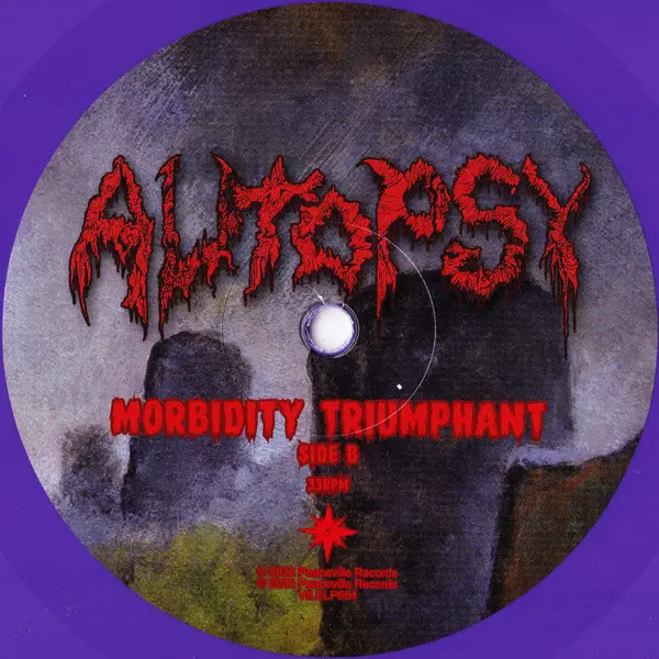 Autopsy - Morbidity Triumphant (Фиолетовый, Альбом, Лимитированое) - фото №4