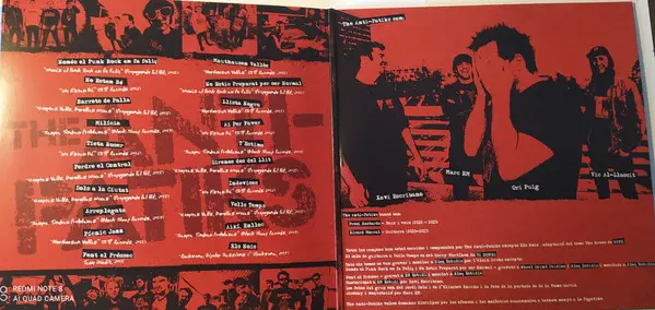 The Anti-Patiks - Les Pitjors Cançons del Punk Rock Català (45 об/мин, Сборник, Deluxe издание, Лимитированое, Ремастеринг, Специальное издание) - фото №4