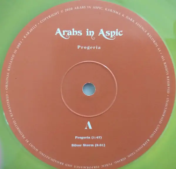 Arabs In Aspic - I-III (3 пластинки, Сборник, Лимитированое) - фото №16