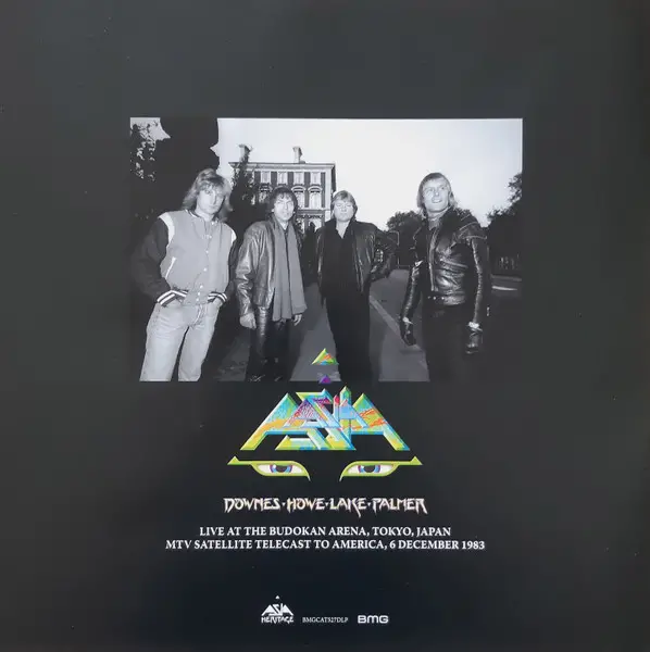 Asia - Live At The Budokan Tokyo 1983 (MTV Satellite Telecast To America 6 December 1983) (2 платівки, Альбом, Ремастеринг, Моно) - фото №13