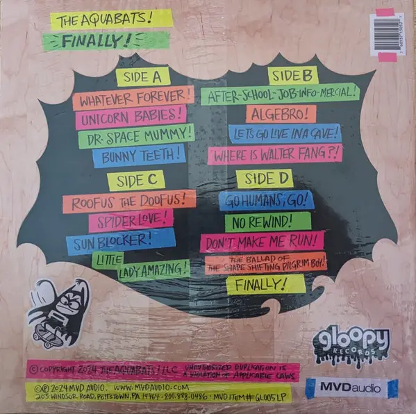 The Aquabats! - Finally! (2 пластинки, Оранжевый, Закат, Альбом, Лимитированое) - фото №3
