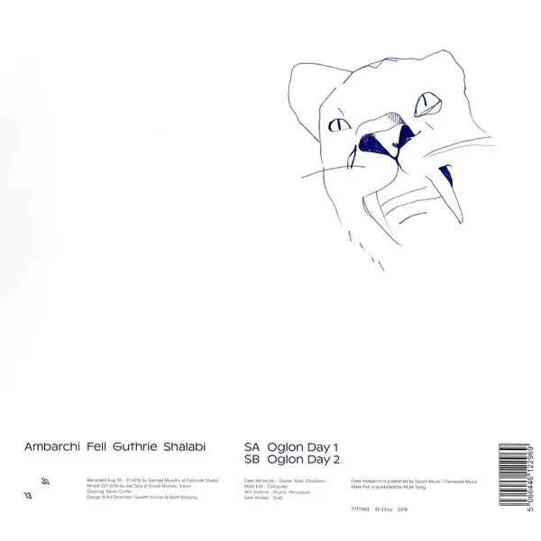 Oren Ambarchi & Mark Fell & Will Guthrie & Sam Shalabi - Oglon Day (Прозрачный, Альбом, Лимитированое) - фото №2