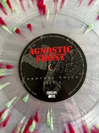 Agnostic Front - Another Voice (Clear, Red, Olive, Green, Splatter, LP, Album, Reissue) - фото №4