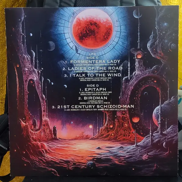 21st Century Schizoid Band - Live In Japan (2 пластинки, Pink, Blue, LP, Album, Stereo) - фото №8