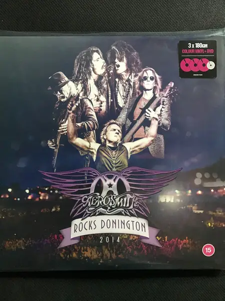 Aerosmith - Rocks Donington 2014 (3 пластинки, Purple, 180G, LP)
