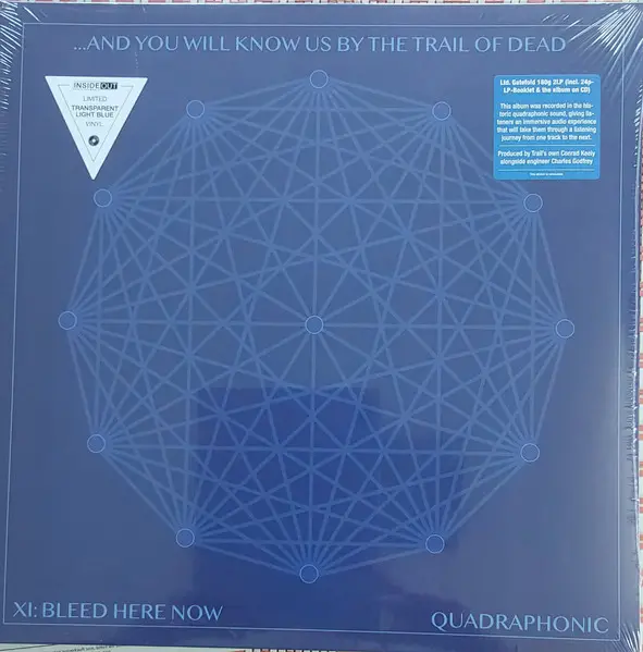 ...And You Will Know Us By The Trail Of Dead - XI: Bleed Here Now (2 платівки, Синій, 180 грам, Альбом)