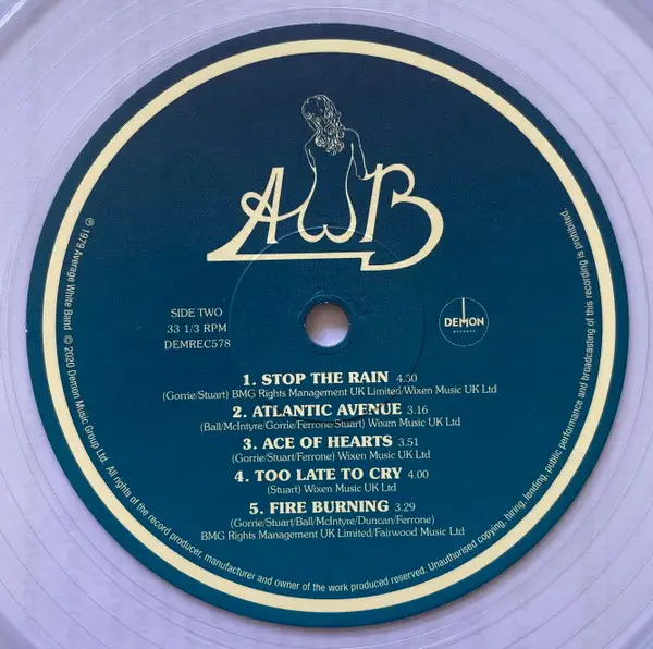 Average White Band - Feel No Fret (180 грамм, Прозрачный, Альбом, Переиздание, Ремастеринг) - фото №6