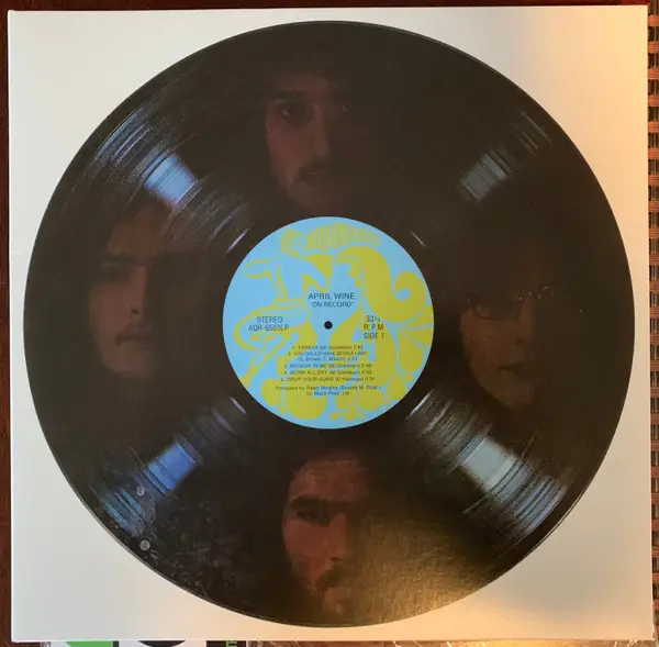April Wine - On Record (Зелёный, Прозрачный, Альбом, Переиздание)