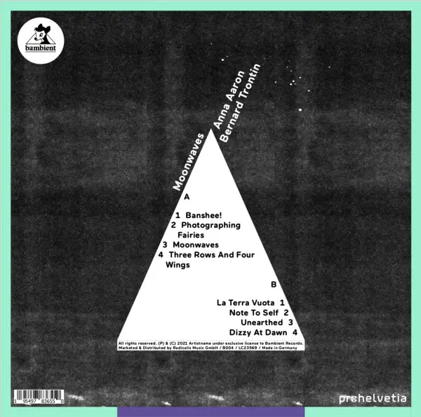 Anna Aaron & Bernard Trontin - Moonwaves (LP, Album) - фото №2