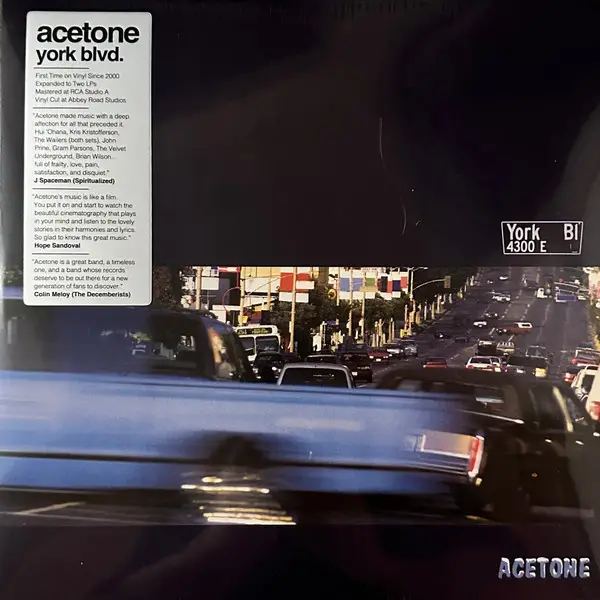 Acetone - York Blvd. (2 платівки, LP, Album, Reissue)