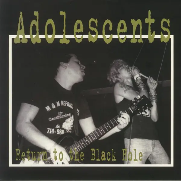 Adolescents - Return To The Black Hole (Yellow, LP, Album, Reissue)