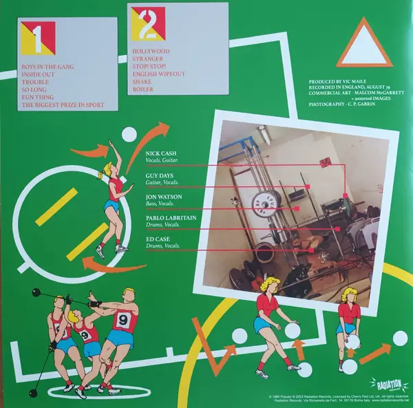 999 - The Biggest Prize In Sport (Green, LP, Album, Reissue) - фото №2