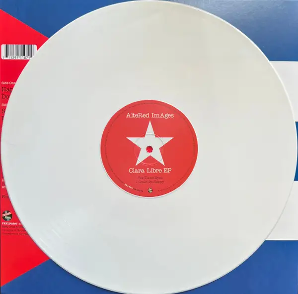 Altered Images - Clara Libre EP (Белый, 33 ⅓ об/мин, EP, Record Store Day, Лимитированое) - фото №4
