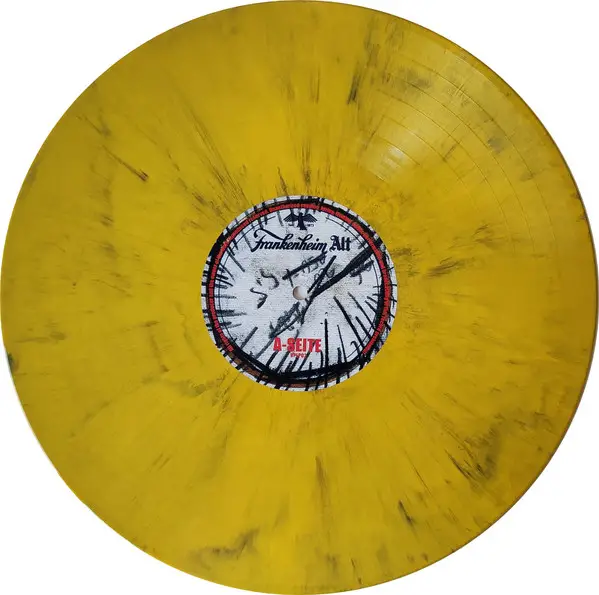 4 Promille - Im Nächsten Leben (yellow, black, marbled, LP, Album, Reissue) - фото №3