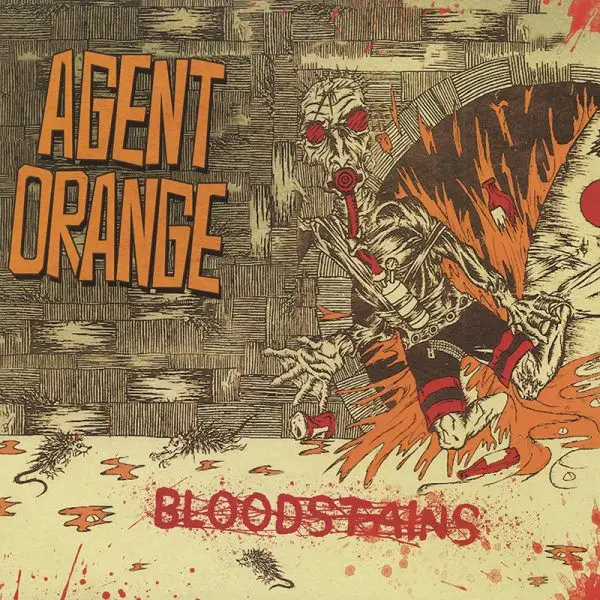 Agent Orange - Bloodstains (Orange, LP, Album, Reissue)