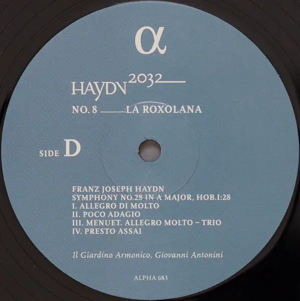 Joseph Haydn & Giovanni Antonini & Il Giardino Armonico - No. 8 _ La Roxolana (2 платівки, 180 грам, Альбом, Лимітоване, Пронумерований) - фото №10