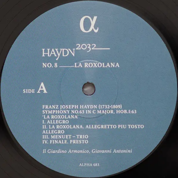 Joseph Haydn & Giovanni Antonini & Il Giardino Armonico - No. 8 _ La Roxolana (2 платівки, 180 грам, Альбом, Лимітоване, Пронумерований) - фото №7