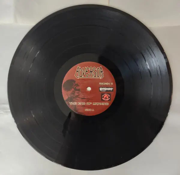 Adversor - The End Of Mankind (LP, Album) - фото №5