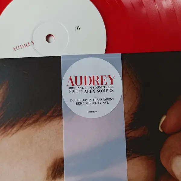 Alex Somers - Audrey (Original Film Soundtrack) (2 пластинки, Прозрачный, Красный, Альбом, Лимитированое, Переиздание)