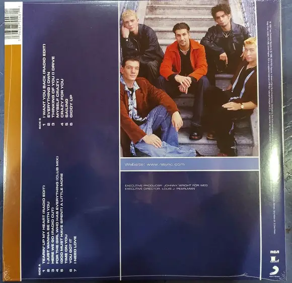 *NSYNC - *NSYNC (LP, Album, Reissue) - фото №2