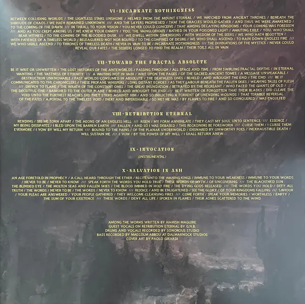 Ageless Summoning - Corrupting The Entempled Plane (LP, Album) - фото №4