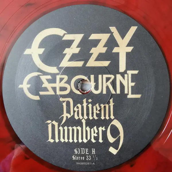 Ozzy Osbourne - Patient Number 9 (2 платівки, Прозорий, Червоний, Чорний, Мармур, Альбом, Лимітоване) - фото №4