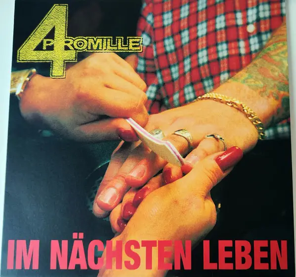 4 Promille - Im Nächsten Leben (yellow, black, marbled, LP, Album, Reissue)