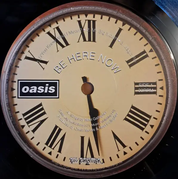 Oasis - Be Here Now (2 пластинки, Раскладная обложка, Альбом, Переиздание, Ремастеринг) - фото №5