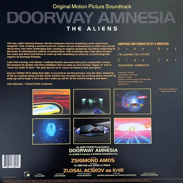The Aliens - Doorway Amnesia (Фиолетовый, Блестки, Полупрозрачный, Лимитированое) - фото №2