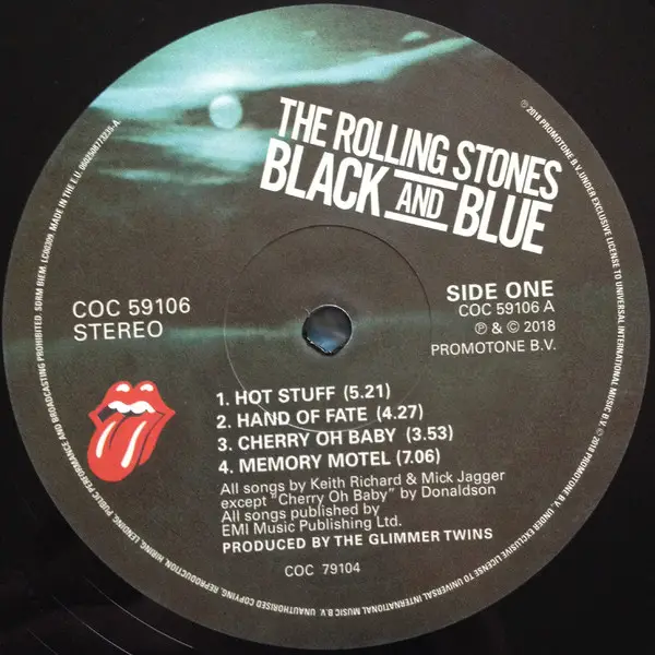 The Rolling Stones - Black And Blue (Розкладна обкладинка, Мастерінг на пів-швидкості, 180 грам, Альбом, Перевидання, Ремастеринг) - фото №3