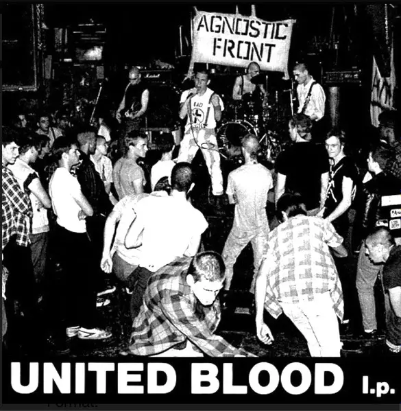 Agnostic Front - United Blood l.p. (Red, Opaque, LP, Remastered, Repress)