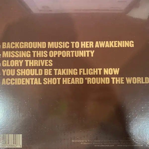 August Burns Red - Looks Fragile After All (33 ⅓ об/хв, Односторонній, EP, Гравірована, Ремастеринг, Додатковий друк) - фото №2