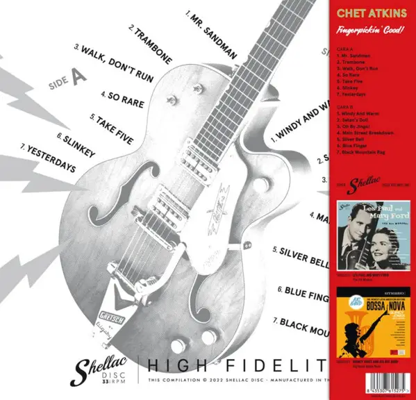 Chet Atkins - Fingerpickin' Good! (Сборник) - фото №2