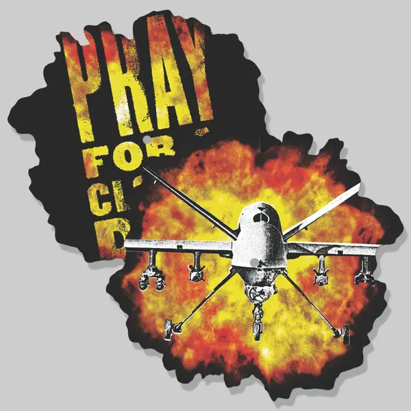 Anti-Flag - Sky Is Falling (Нестандартной формы, Сингл, Лимитированое, Пластинка с изображением)