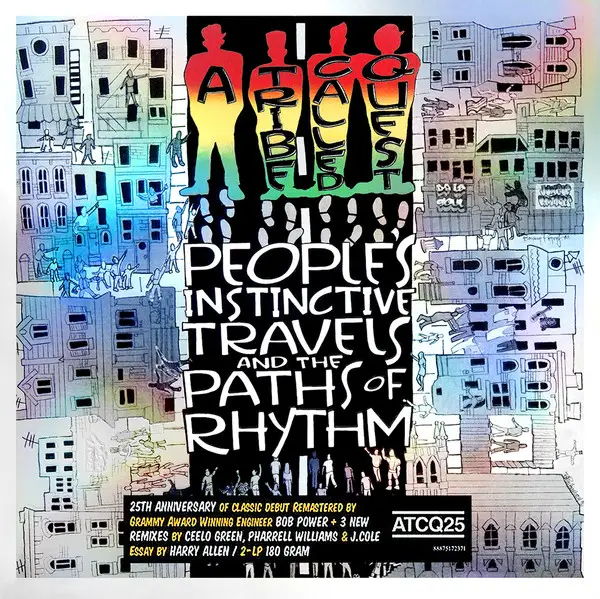 A Tribe Called Quest - People's Instinctive Travels And The Paths Of Rhythm (2 платівки, Gatefold, LP, Album, Reissue, Remastered)