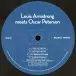 Louis Armstrong & Oscar Peterson - Louis Armstrong Meets Oscar Peterson (Альбом, Переиздание, Ремастеринг, Лимитированое) - фото №3