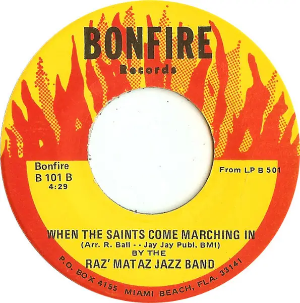 The Raz' Mataz Jazz Band - Sheik Of Araby / When The Saints Come Marching In - фото №2