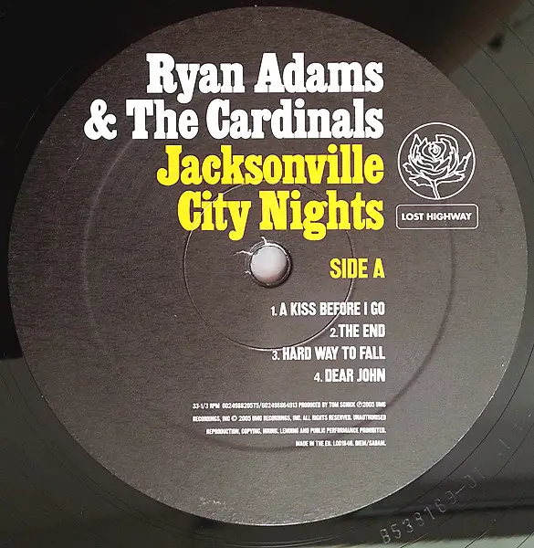 Ryan Adams & The Cardinals - Jacksonville City Nights (2 пластинки, LP, Album) - фото №8