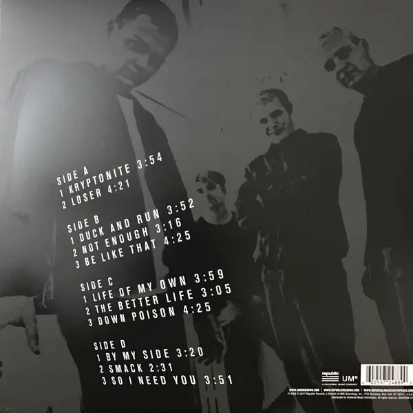 3 Doors Down - The Better Life (2 платівки, LP, Album, Reissue) - фото №2