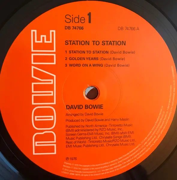 David Bowie - Station To Station (180g, LP, Album, Reissue, Remastered, Stereo) - фото №3