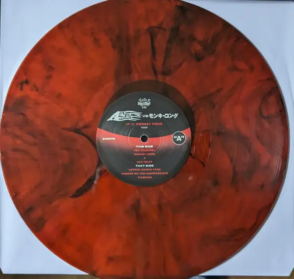 A - 'A' Vs Monkey Kong (2 платівки, Red-, Transparent, LP, Album, Reissue) - фото №5