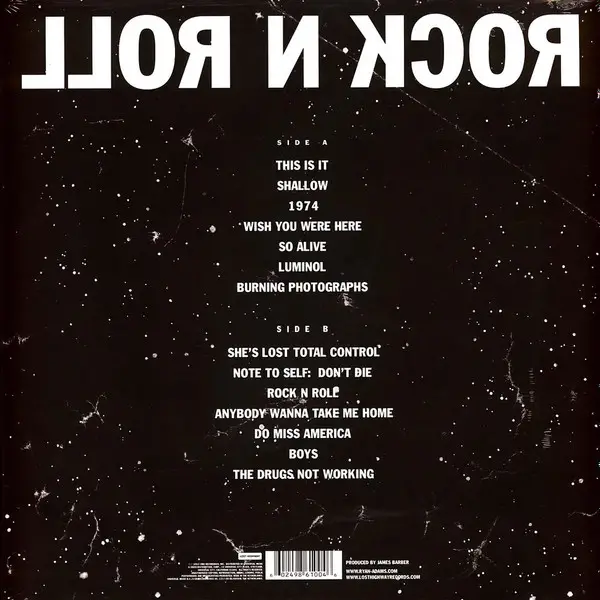 Ryan Adams - Rock N Roll (LP, Album, Reissue) - фото №2