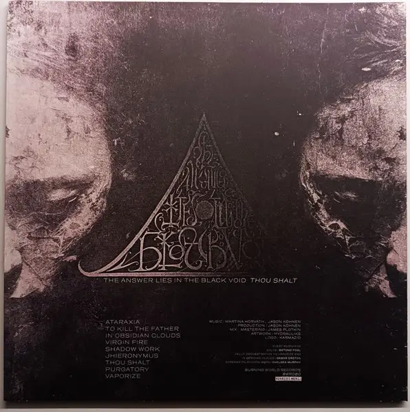 The Answer Lies In The Black Void - Thou Shalt (Чорний, Білий, Мармур, Альбом, Лимітоване) - фото №2