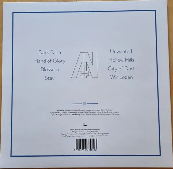 Abu Nein - III - Dark Faith (Blue, LP, Album) - фото №6
