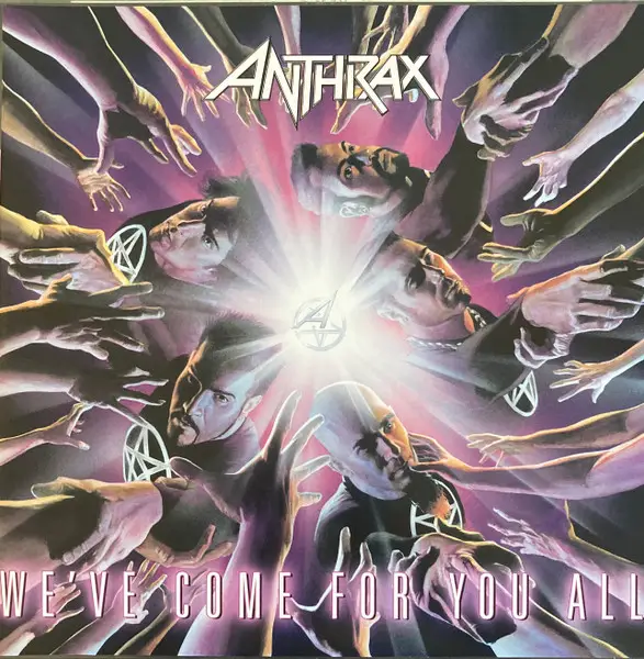 Anthrax - We've Come for You All (2 пластинки, Фиолетовый, Белый, Раскладная обложка, Альбом, Переиздание) - фото №1