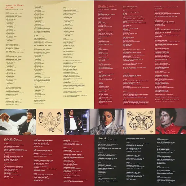 Etta James & Michael Jackson - At Last! / Thriller (Альбом, Имеет ощибку при изготовлении, Пластинка с изображением) - фото №3