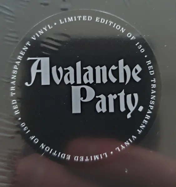 Avalanche Party - 24 Carat Diamond Trephine (Красный, Прозрачный, Альбом, Лимитированое) - фото №2