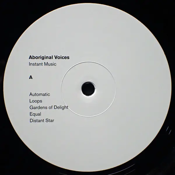 Aboriginal Voices - Instant Music (LP, Album, Stereo) - фото №4