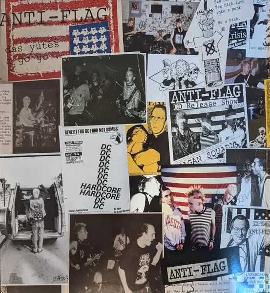 Anti-Flag - Die For The Government (Красный, Белый, Синий, Брызги, Раскладная обложка, Альбом, Лимитированое, Переиздание) - фото №4