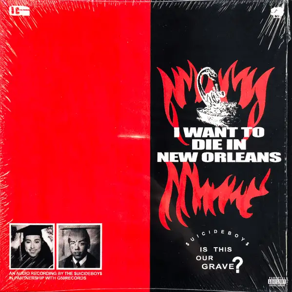 $uicideboy$ - I Want To Die In New Orleans (Black, Red, Split, LP, Album)